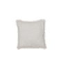 White Fringe Pillow