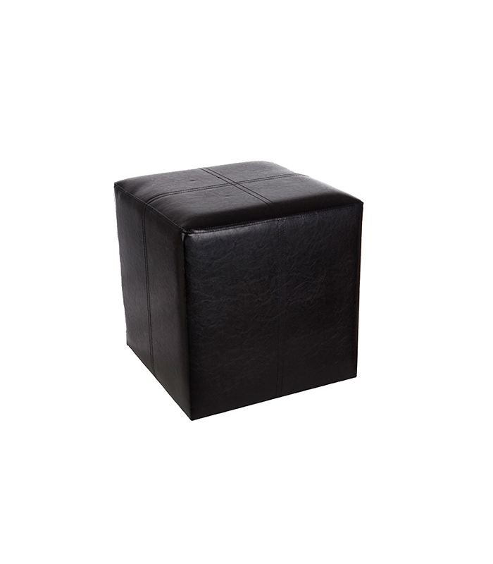 Leather Ottoman