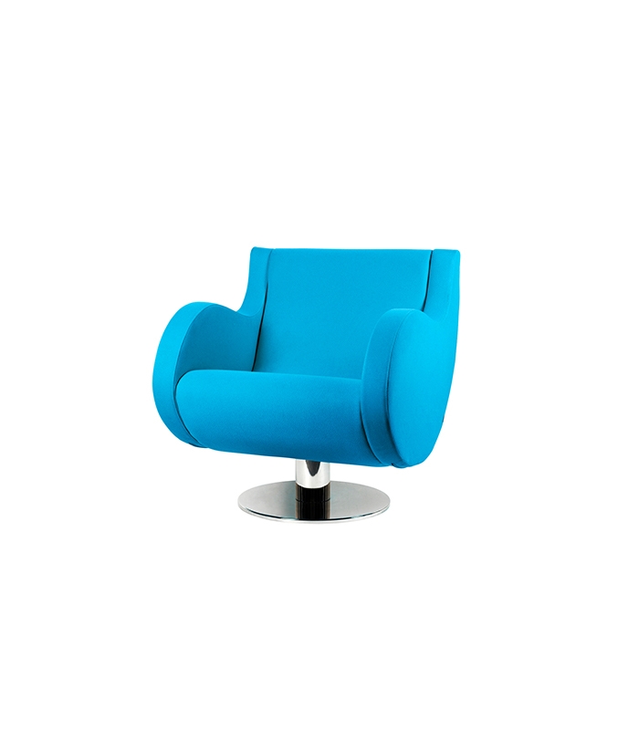 Retro Blue Chair